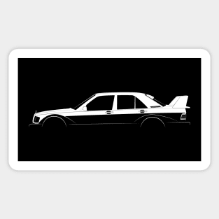 Mercedes-Benz 190 E 2.5-16 Evolution Silhouette Sticker